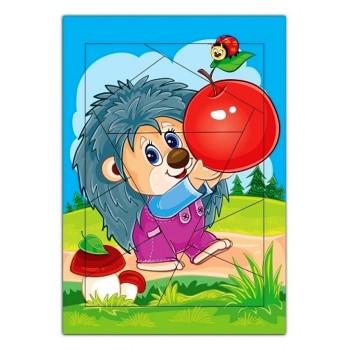 Дрофа. Развивающая рамка "Ёжик" арт.3819 /50