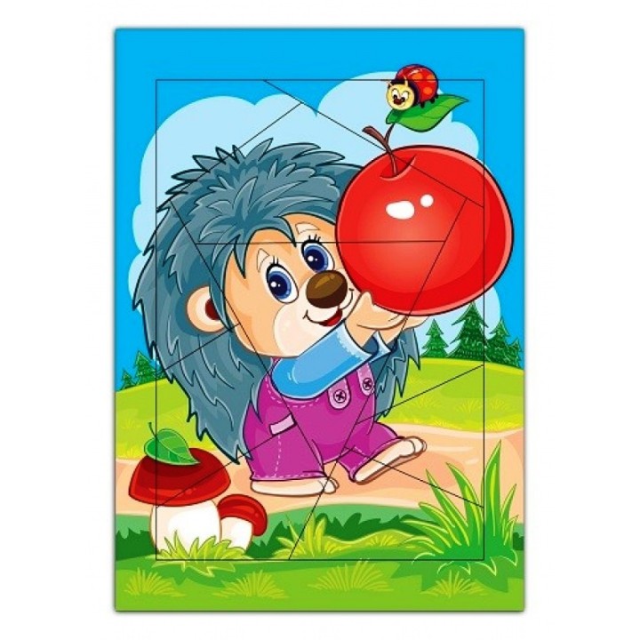 Дрофа. Развивающая рамка "Ёжик" арт.3819 /50