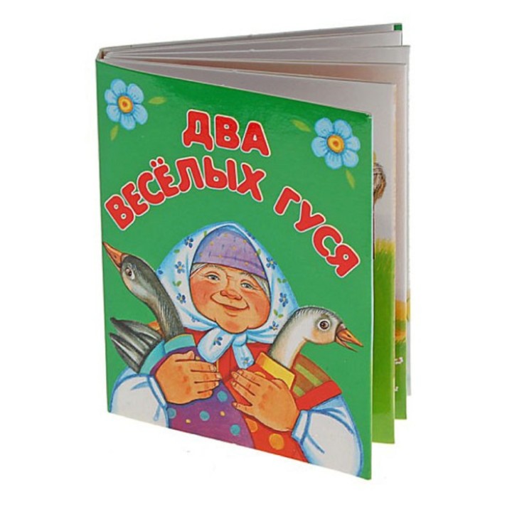 Дрофа. Книжка-малышка "Два веселых гуся"