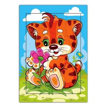 Дрофа. Развивающая рамка "Тигрёнок" арт.3817 /50