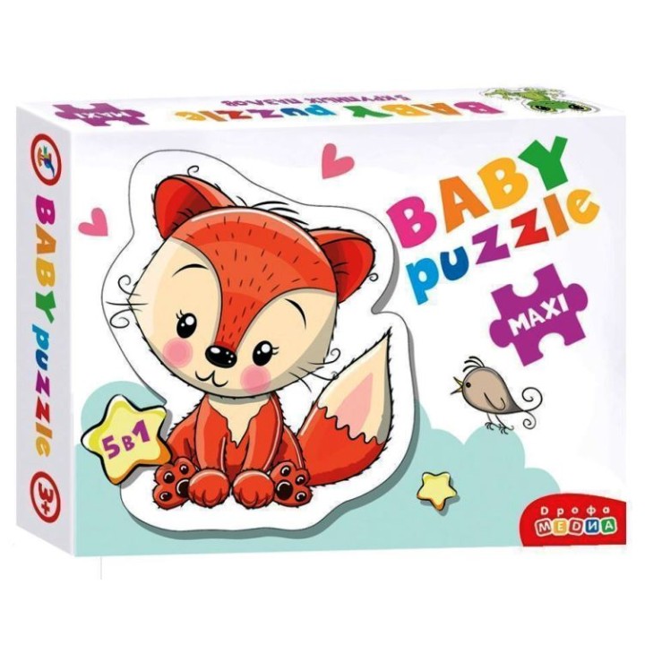 Дрофа. Baby Puzzle. "Лесные животные" арт.3843