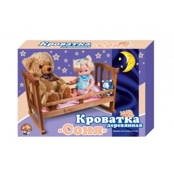 ДК.Кроватка "Соня" деревянная арт.01159 /5