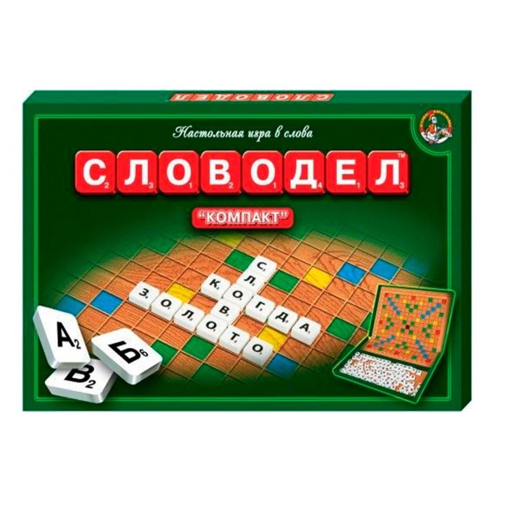 ДК.Игра настольная "Словодел Компакт" арт.01357 /16