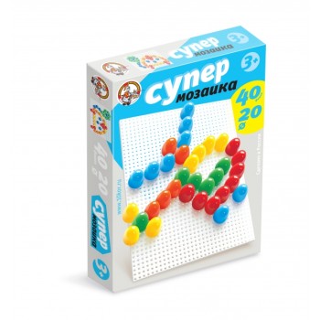 ДК.Мозаика арт.02018 "Супер" д.20 40 фишек 5 цв. /16