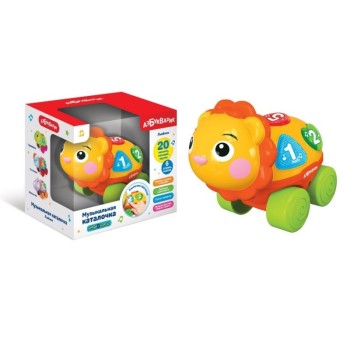 Азбукварик.Музыкальная каталочка "Львенок"