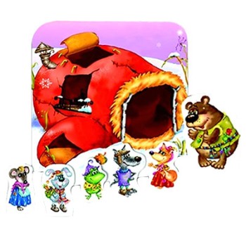 Радуга. Игра из картона "Рукавичка" арт.С-672 /30