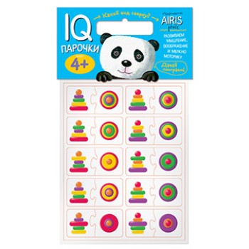 Айрис. Мягкие игры. IQ Парочки. Какой вид сверху? Куликова Е.Н. /23