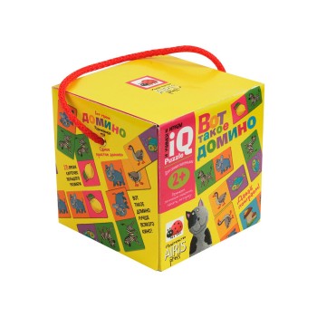 Айрис. IQ Puzzle. Для самых маленьких. 2+ "Вот такое домино"