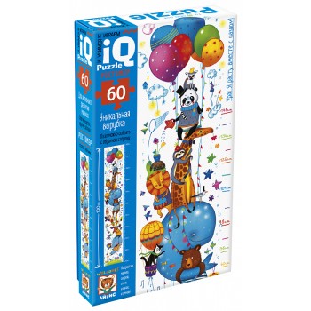 Айрис. IQ Puzzle. Ростомер "Мой весёлый цирк" 60 эл арт.27833 /22, В*
