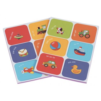 Айрис. Мягкие игры. Вкладыши. Цвета и формы арт.26007 /36