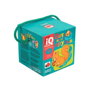 Айрис. IQ Puzzle. Для самых маленьких. 1+ "Вот такие друзья"