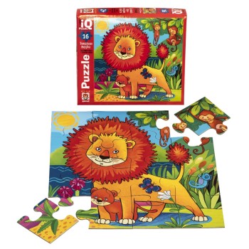 Айрис. IQ Puzzle. Макси "Рыжий лев" 16 эл. арт.27645 /24