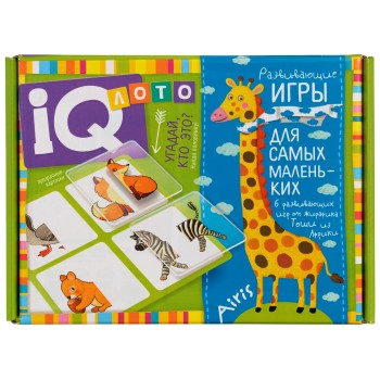 Айрис. IQ лото для малышей. "Угадай, кто это? Найди половинку" арт.27223 21