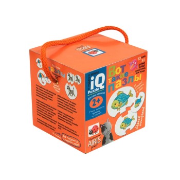 Айрис. IQ Puzzle. Для самых маленьких. 2+ "Вот такие пазлы"