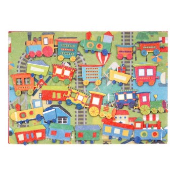 Игра LIP1138 "Паровозики" (с игровым полем) фетр