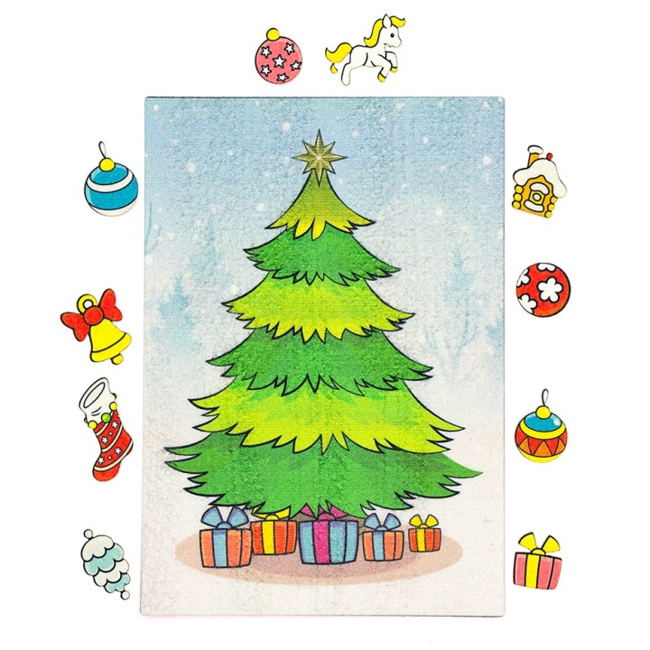 Игра LIP1243 "Наряди елку" фетр