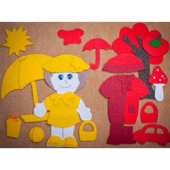 Игра LIP1038 "Одежда" (с игровым полем) ковролин