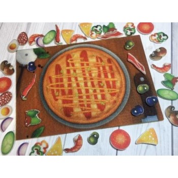 Игра LIP1157 "Сытная пицца" (с игровым полем) фетр