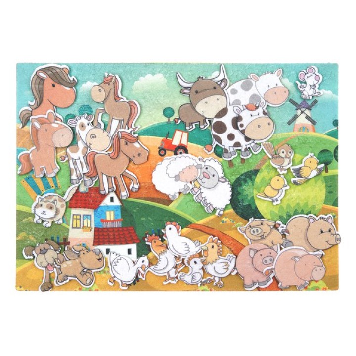 Игра LIP1126 "Домашние животные" (с игровым полем) фетр