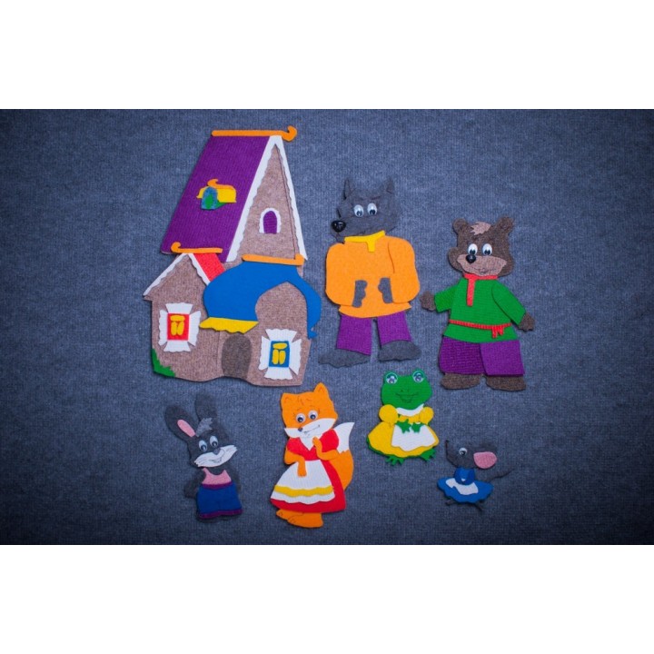 Игра LIP1031 "Теремок" ковролин