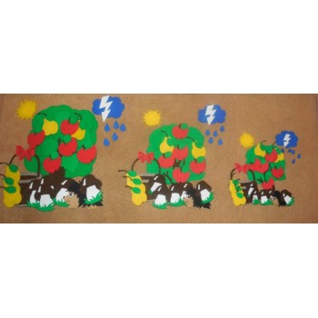 Игра LIP1049 "Три дерева" (с игровым полем) ковролин