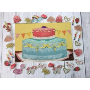 Игра LIP1169 "Украшаем торт" (с игровым полем) фетр