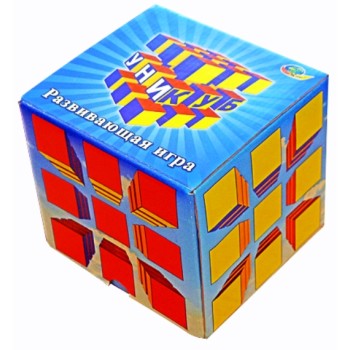 Корвет.Кубики "Уникуб" в коробке