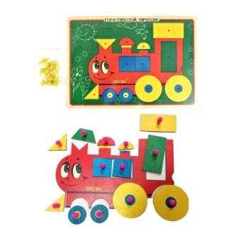 Геометрический паровозик (Оксва)