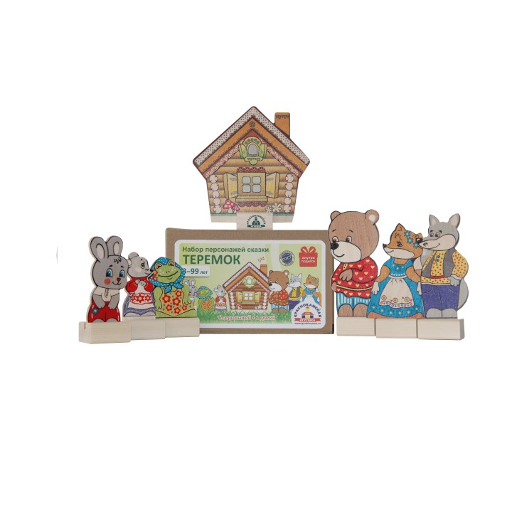 Краснокамск. Набор "Персонажи сказки Теремок" арт.Н-10/8