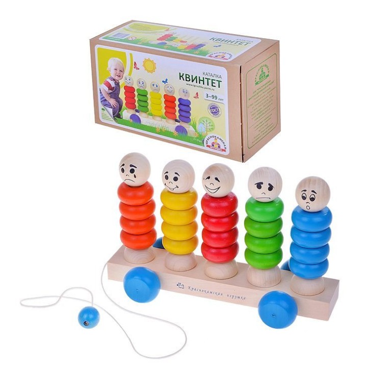 Краснокамск. Каталка "Квинтет" арт.КАТ03 /12