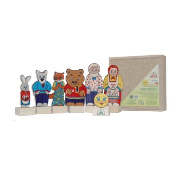Краснокамск. Набор "Персонажи сказки Колобок" арт.Н-20/8