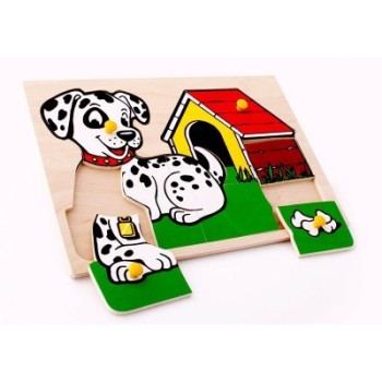 ЛЭМ. 1404 Вкладыш "Собачка" (дерево)