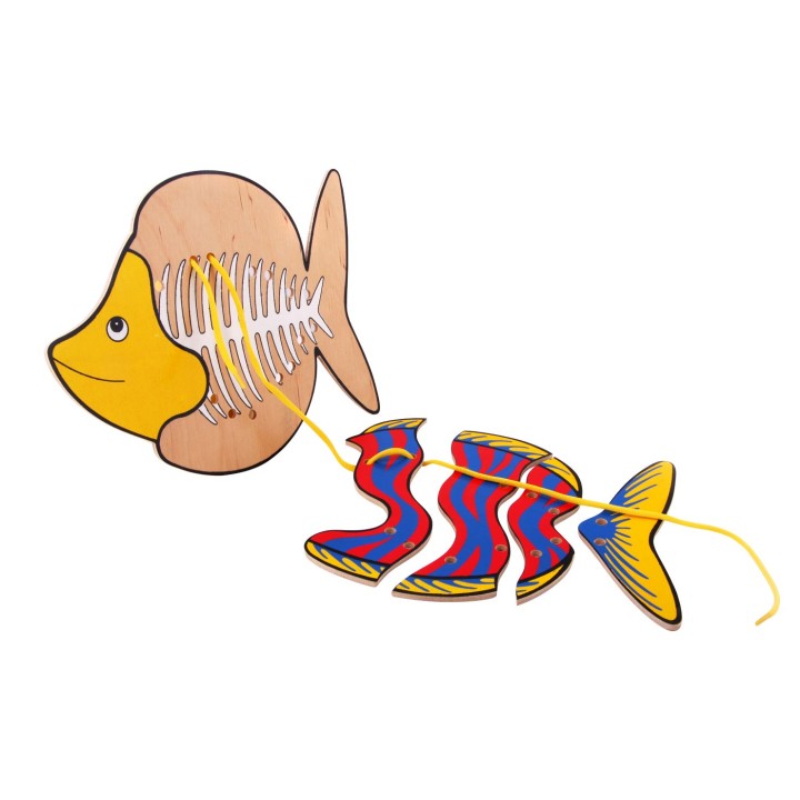 ЛЭМ. 1463 Шнуровка "Рыбка" (дерево)