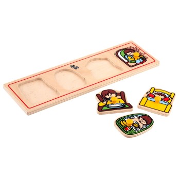 ЛЭМ. 1473 Вкладыш "Мое утро" (дерево)