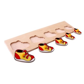 ЛЭМ. 1017 Вкладыш "Ботинки" (дерево)