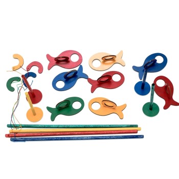 ЛЭМ. 1529 Игра "Рыбалка" (дерево)