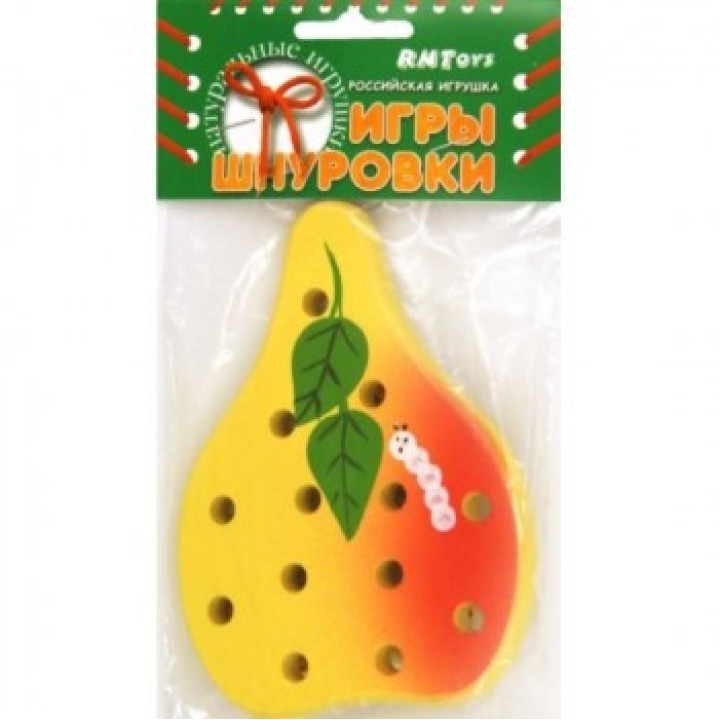Шнуровка "Груша" плоская арт.Ш-079 (RNT)