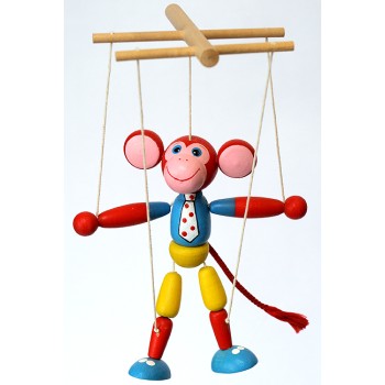 Климо. СМ2 Обезьяна (дерево) марионетка