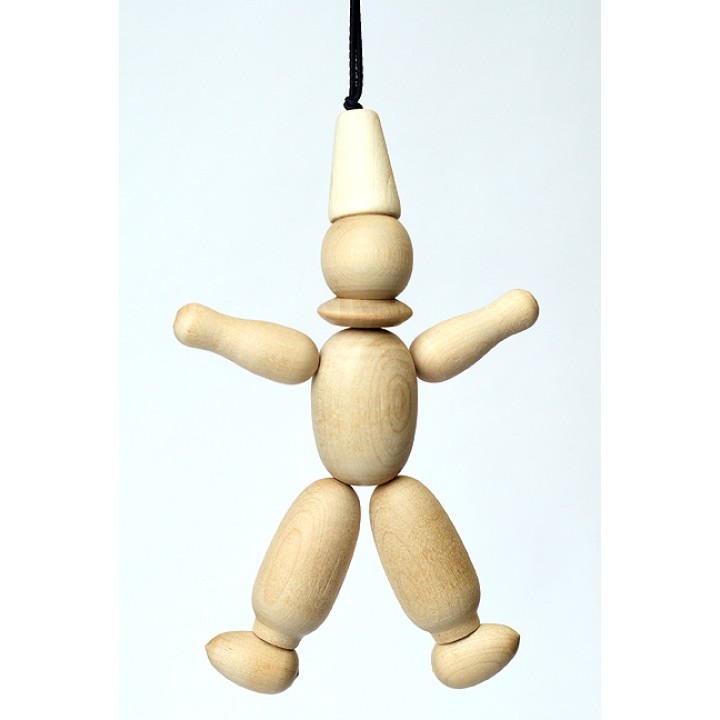 *Климо. С40 Фигурка неокрашенная (дерево)