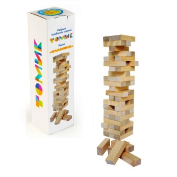 Логический игровой набор. Томик Башня "Классика" арт.1-97 54 дет. /10