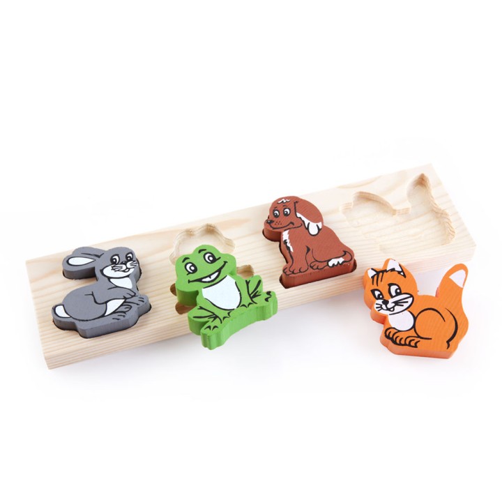 Доска-вкладыш Томик "Животные" арт.451-1 /17