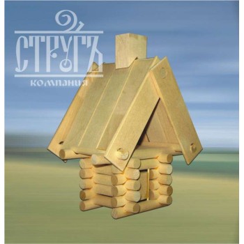 Стругъ.Конструктор "Банька" (дерево)