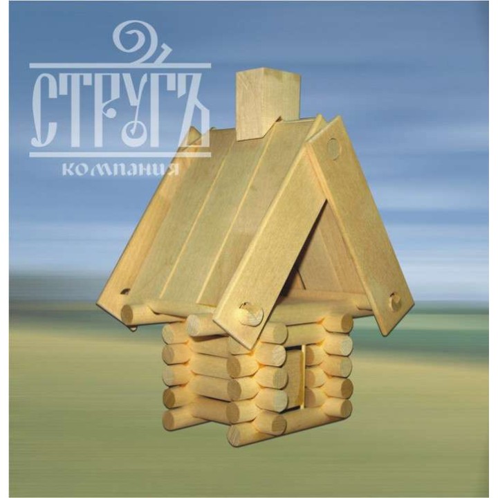 Стругъ.Конструктор "Банька" (дерево)