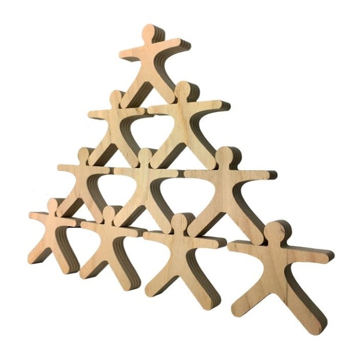 Альтаир. Игрушка Балансир "Физкультурники" 10 дет. арт.ЛИГ-01