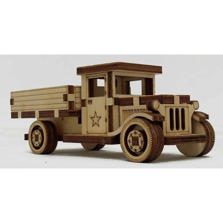 Альтаир. Игрушка-конструктор "Грузовик "Полуторка"" арт.СДМ-38К