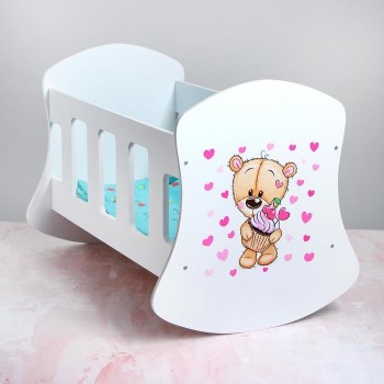 Коняша. Кровать "Сладкоежка" (Серия Мишутки) арт.МК01С /16