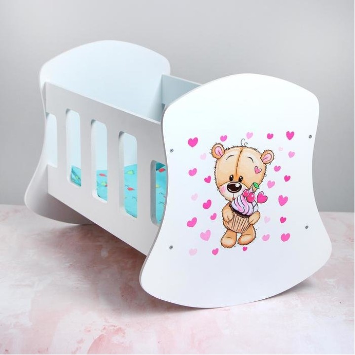 Коняша. Кровать "Сладкоежка" (Серия Мишутки) арт.МК01С /16