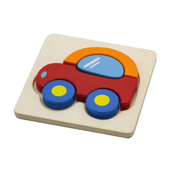 VIGA. 50172 Блочный пазл "Машинка"