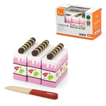 VIGA. 51324 Набор "Режем Торт" (торт из 3-х частей,нож)