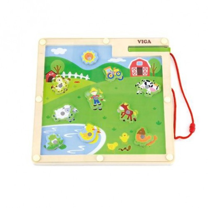 VIGA. 50193 Лабиринт на магните "Ферма" (22,5*1*25)